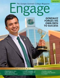 cover of Engage magazine Spring 2014